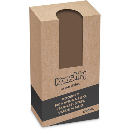 Kooshty Big Kahuna Luxe Stainless Steel Vacuum Mug 1.2L - Brand your company Logo! Get a quote - Promo Lingo