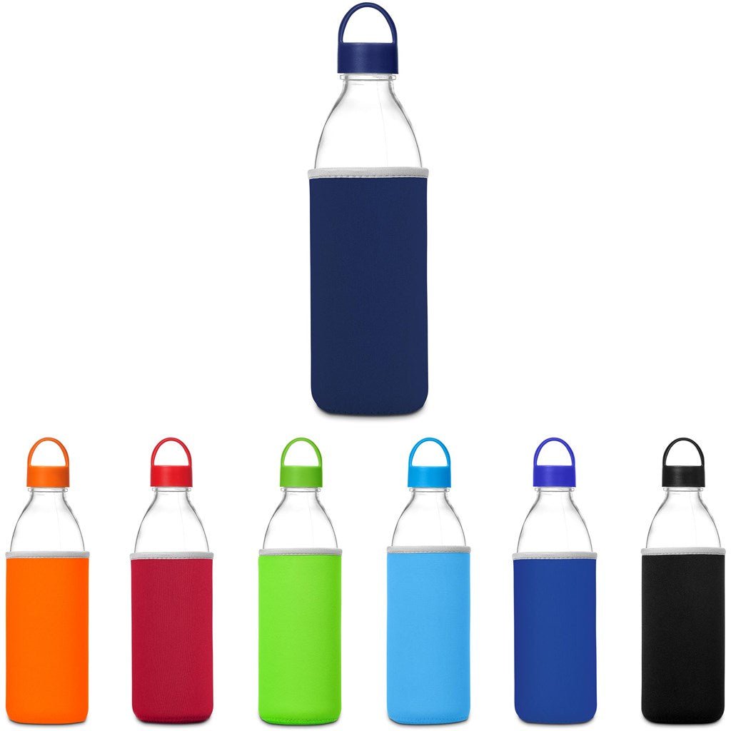 Kooshty Big Swing Neo Glass Water Bottle – 850ml Insulated - Brand your company Logo! Get a quote - Promo Lingo