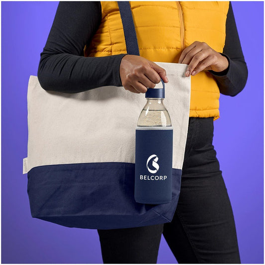 Kooshty Big Swing Neo Glass Water Bottle – 850ml Insulated - Brand your company Logo! Get a quote - Promo Lingo