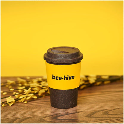 Kooshty Brown Bean Plastic Double - Wall Tumbler 400ml Eco - Friendly - Brand your company Logo! Get a quote - Promo Lingo