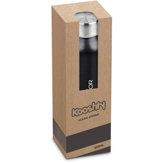 Kooshty Cosmo Recycled Aluminium Water Bottle - 650ml Eco - Friendly - Brand your company Logo! Get a quote - Promo Lingo