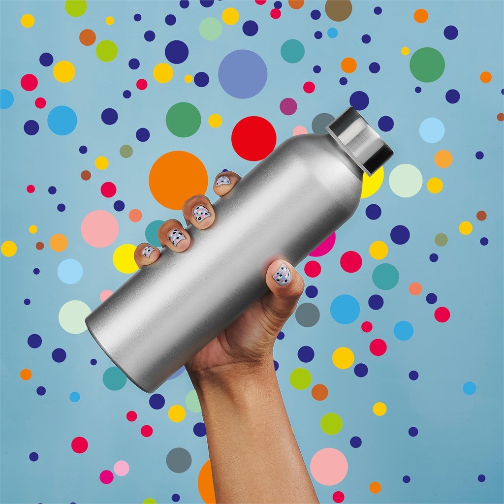 Kooshty Cosmo Recycled Aluminium Water Bottle - 650ml Eco - Friendly - Brand your company Logo! Get a quote - Promo Lingo