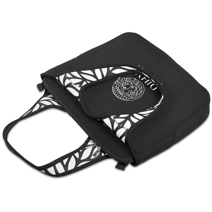 Kooshty Floria Neoprene Laptop Bag with Botanical Print - Brand your company Logo! Get a quote - Promo Lingo