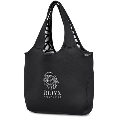 Kooshty Floria Neoprene Laptop Bag with Botanical Print - Brand your company Logo! Get a quote - Promo Lingo