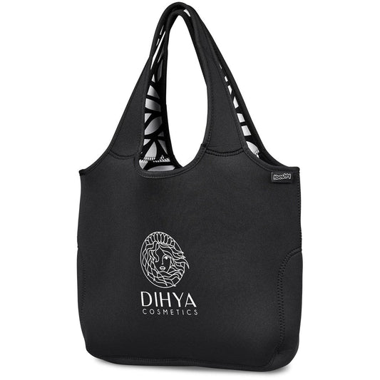 Kooshty Floria Neoprene Laptop Bag with Botanical Print - Brand your company Logo! Get a quote - Promo Lingo
