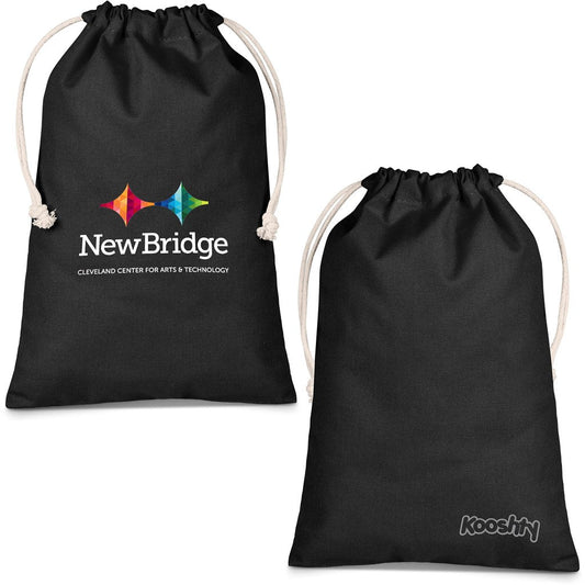 Kooshty Kokomo Midi Cotton Drawstring Pouch - Brand your company Logo! Get a quote - Promo Lingo