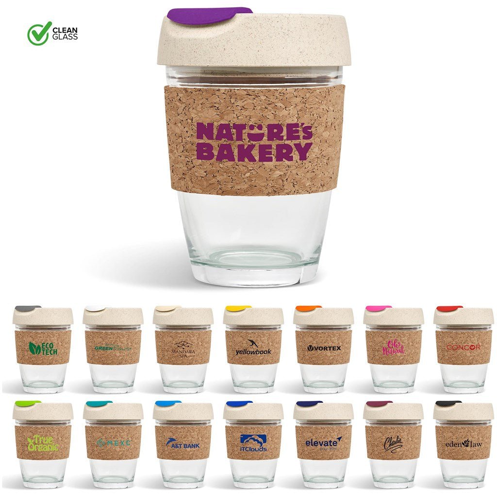 Kooshty Kork Chacha Glass Kup - Eco - Friendly 340ML Tumbler - Brand your company Logo! Get a quote - Promo Lingo
