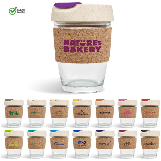 Kooshty Kork Chacha Glass Kup - Eco - Friendly 340ML Tumbler - Brand your company Logo! Get a quote - Promo Lingo