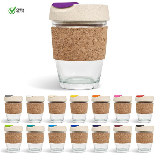Kooshty Kork Chacha Glass Kup - Eco - Friendly 340ML Tumbler - Brand your company Logo! Get a quote - Promo Lingo
