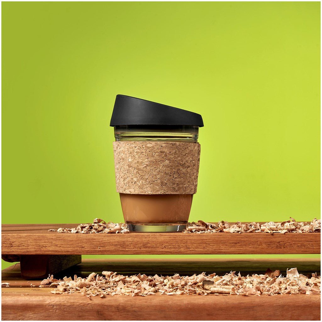 Kooshty Kork Glass Kup - 340ml Eco - Friendly Tumbler - Brand your company Logo! Get a quote - Promo Lingo