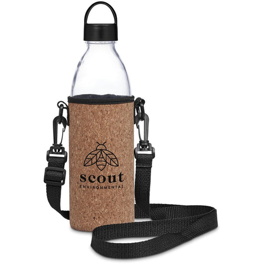 Kooshty Kork Hands - Free Glass Water Bottle – 850ml Style - Brand your company Logo! Get a quote - Promo Lingo