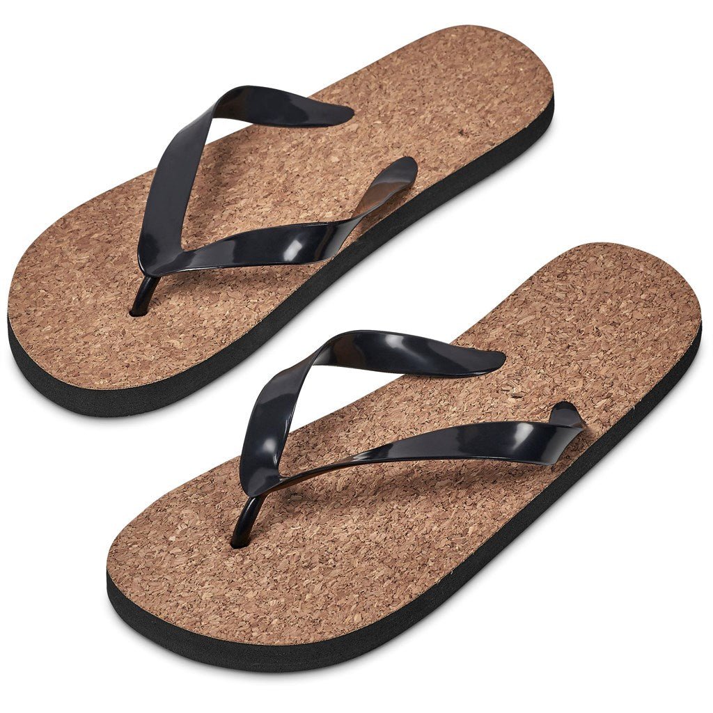 Kooshty Mangrove Flip Flops with Natural Cork Comfort - Brand your company Logo! Get a quote - Promo Lingo