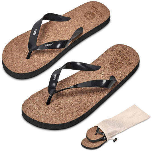 Kooshty Mangrove Flip Flops with Natural Cork Comfort - Brand your company Logo! Get a quote - Promo Lingo
