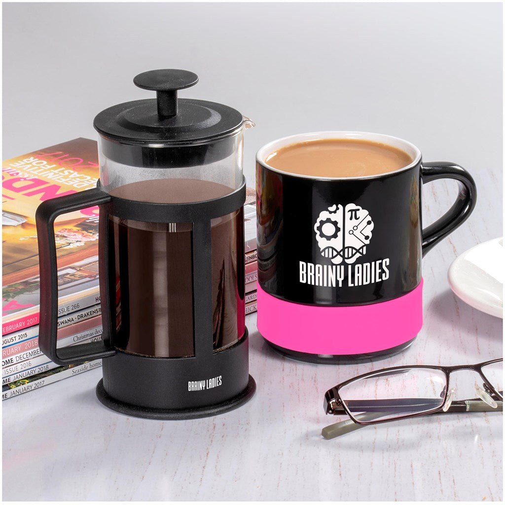 Kooshty Mixalot Black Koffee Set: Stylish Coffee Experience - Brand your company Logo! Get a quote - Promo Lingo