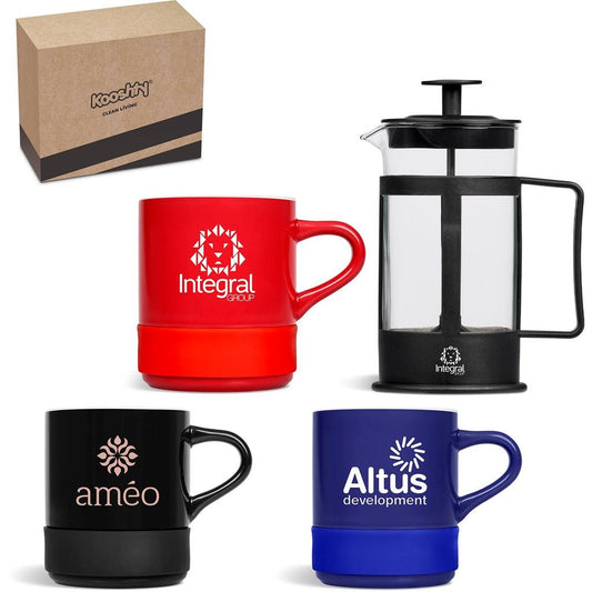 Kooshty Mixalot Match Koffee Set - 320ml for One - Brand your company Logo! Get a quote - Promo Lingo