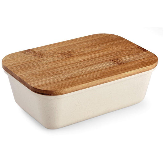 Kooshty Natura Bamboo Fibre Lunch Box for Eco - Friendly Meals - Brand your company Logo! Get a quote - Promo Lingo
