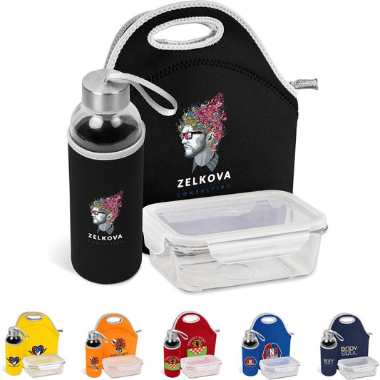 Kooshty Neo Refreshment Kit for Eco - Friendly Meals - Brand your company Logo! Get a quote - Promo Lingo