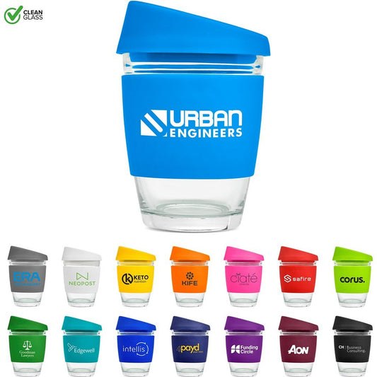 Kooshty Original Glass Kup – 340ML Eco - Friendly Tumbler - Brand your company Logo! Get a quote - Promo Lingo
