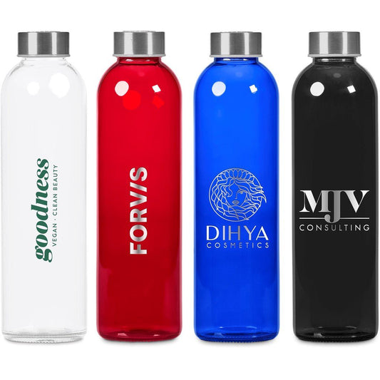 Kooshty Pura Plus Glass Water Bottle – Eco - Friendly 750ml - Brand your company Logo! Get a quote - Promo Lingo
