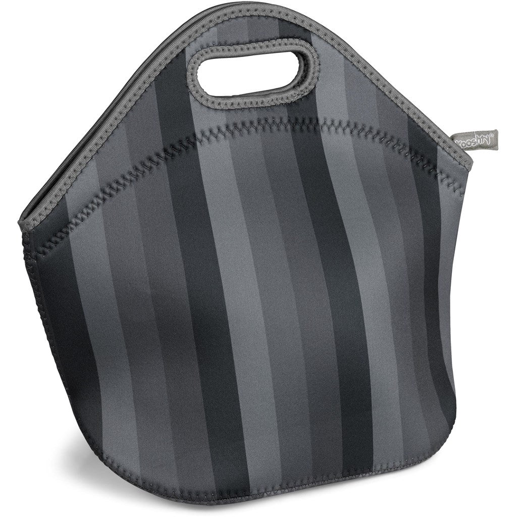 Kooshty Quirky Lunch Bag - Grey Insulated Design for Fun Meals - Brand your company Logo! Get a quote - Promo Lingo