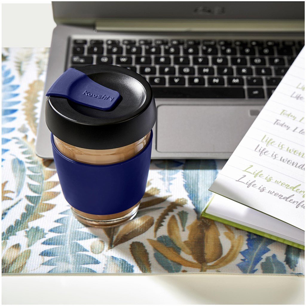 Kooshty Samba Glass Kup – 340ml Stylish and Eco - Friendly - Brand your company Logo! Get a quote - Promo Lingo