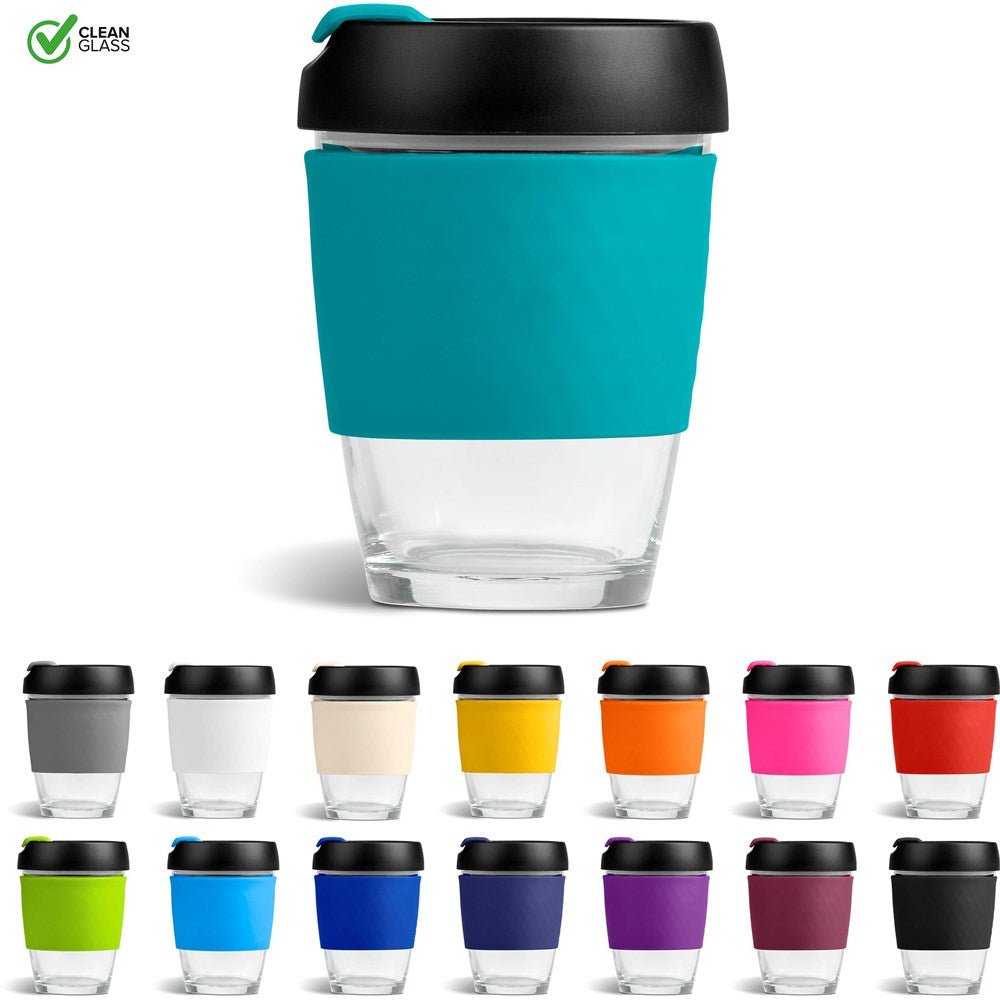Kooshty Samba Glass Kup – 340ml Stylish and Eco - Friendly - Brand your company Logo! Get a quote - Promo Lingo