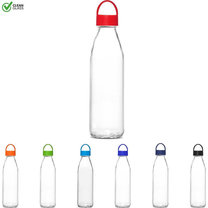 Kooshty Swing Glass Water Bottle - 650ml Eco - Friendly Style - Brand your company Logo! Get a quote - Promo Lingo