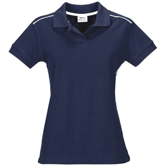 Ladies Backhand Golf Shirt - Navy - Brand your company Logo! Get a quote - Promo Lingo