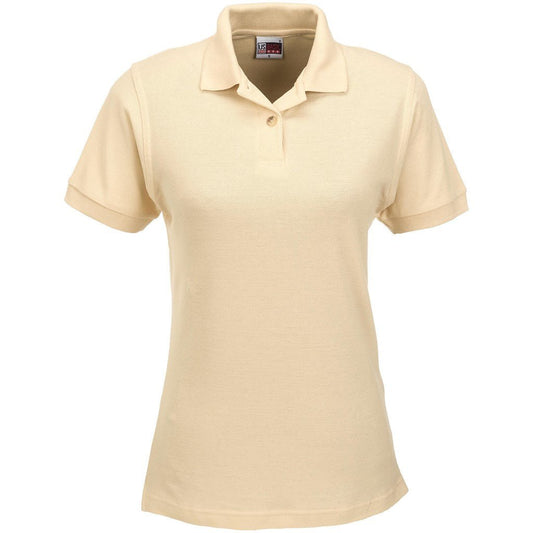 Ladies Boston Golf Shirt - Khaki - Brand your company Logo! Get a quote - Promo Lingo