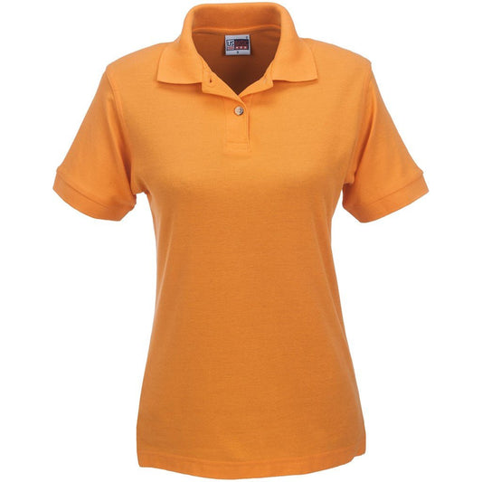 Ladies Boston Golf Shirt - Orange - Brand your company Logo! Get a quote - Promo Lingo