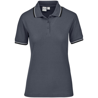 Ladies Cambridge Golf Shirt - Grey - Brand your company Logo! Get a quote - Promo Lingo