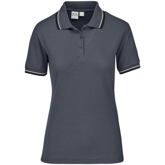 Ladies Cambridge Golf Shirt - Grey - Brand your company Logo! Get a quote - Promo Lingo