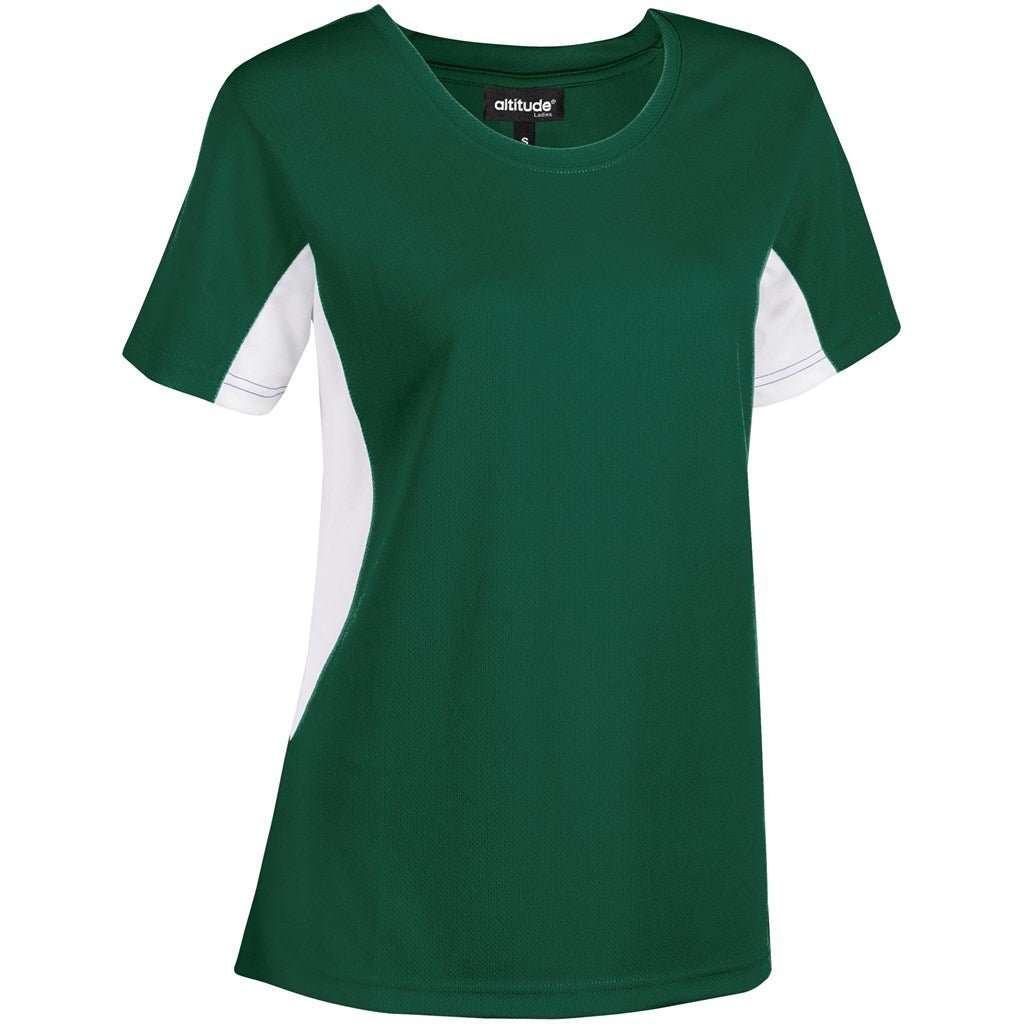 Ladies Championship T-Shirt - Dark Green - Brand your company Logo! Get a quote - Promo Lingo