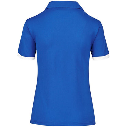 Ladies Contest Golf Shirt - Royal Blue for Ultimate Comfort - Brand your company Logo! Get a quote - Promo Lingo