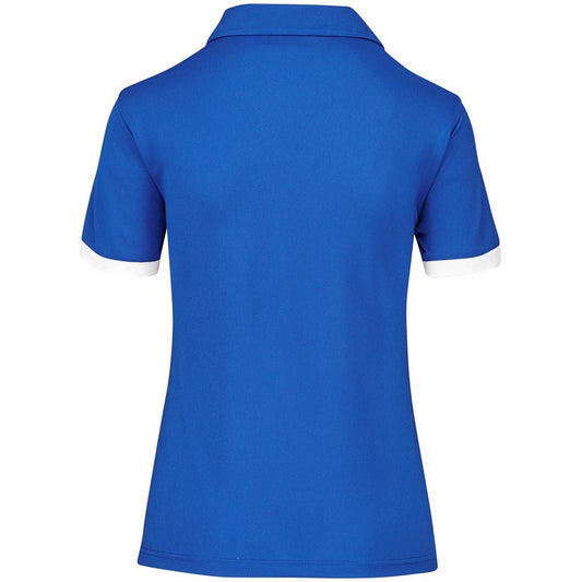 Ladies Contest Golf Shirt - Royal Blue for Ultimate Comfort - Brand your company Logo! Get a quote - Promo Lingo
