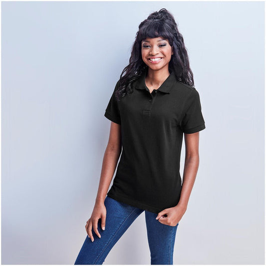 Ladies Crest Golf Shirt - Brand your company Logo! Get a quote - Promo Lingo