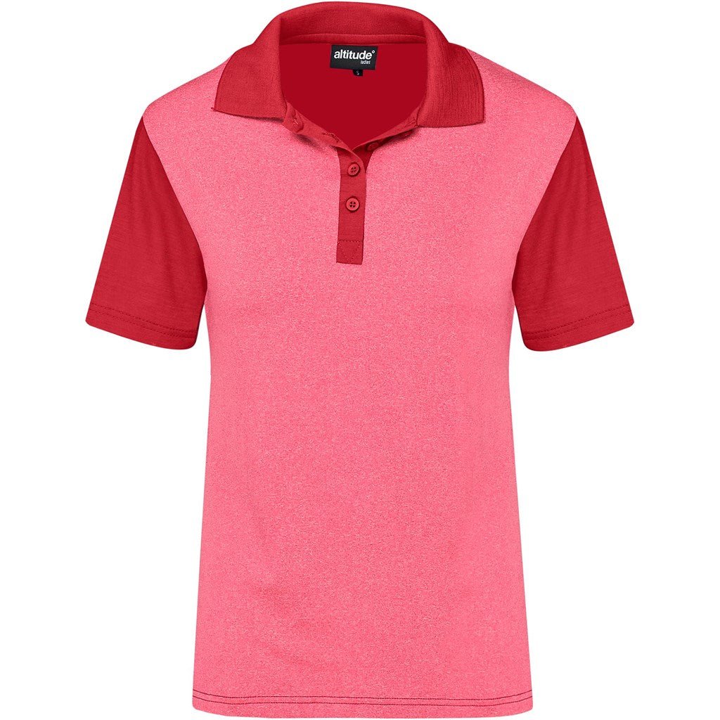 Ladies Crossfire Golf Shirt - Red - Brand your company Logo! Get a quote - Promo Lingo