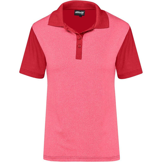 Ladies Crossfire Golf Shirt - Red - Brand your company Logo! Get a quote - Promo Lingo
