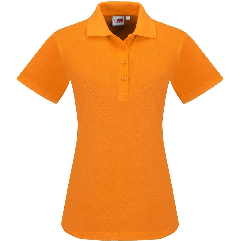 Ladies Elemental Golf Shirt - Orange - Brand your company Logo! Get a quote - Promo Lingo