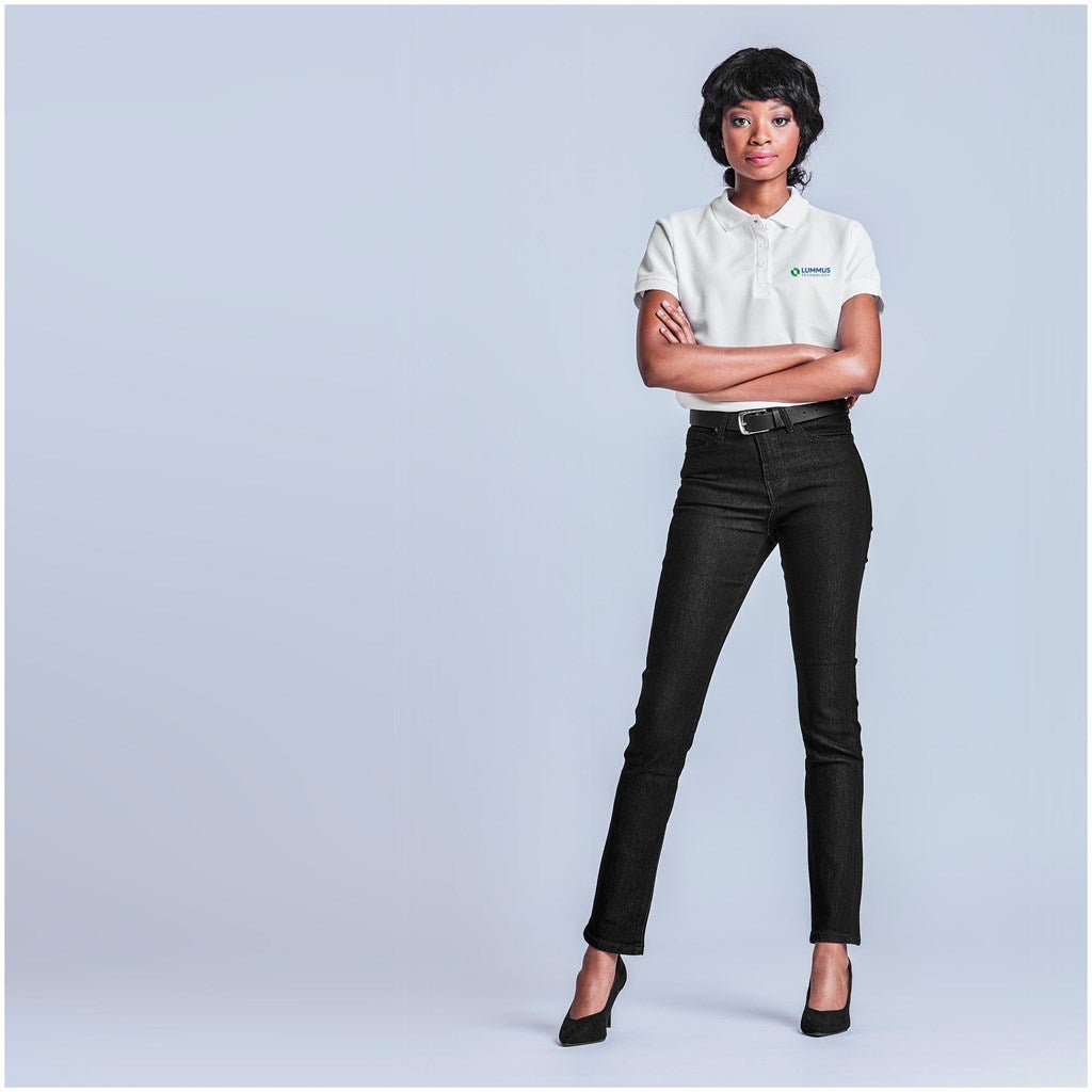 Ladies Fashion Denim Jeans - Brand your company Logo! Get a quote - Promo Lingo
