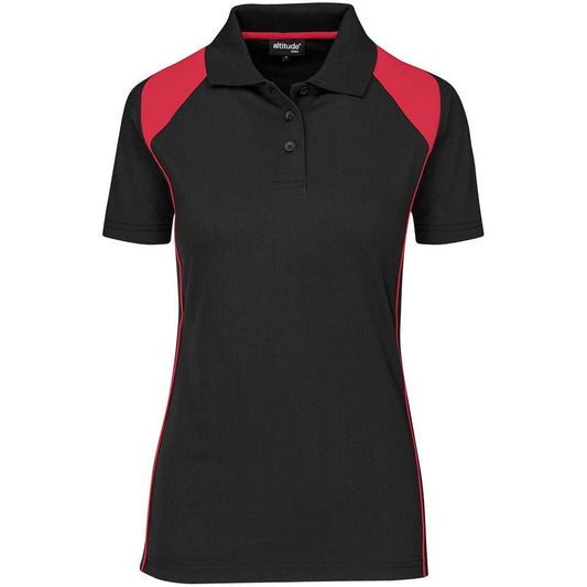 Ladies Infinity Golf Shirt - Black - Brand your company Logo! Get a quote - Promo Lingo