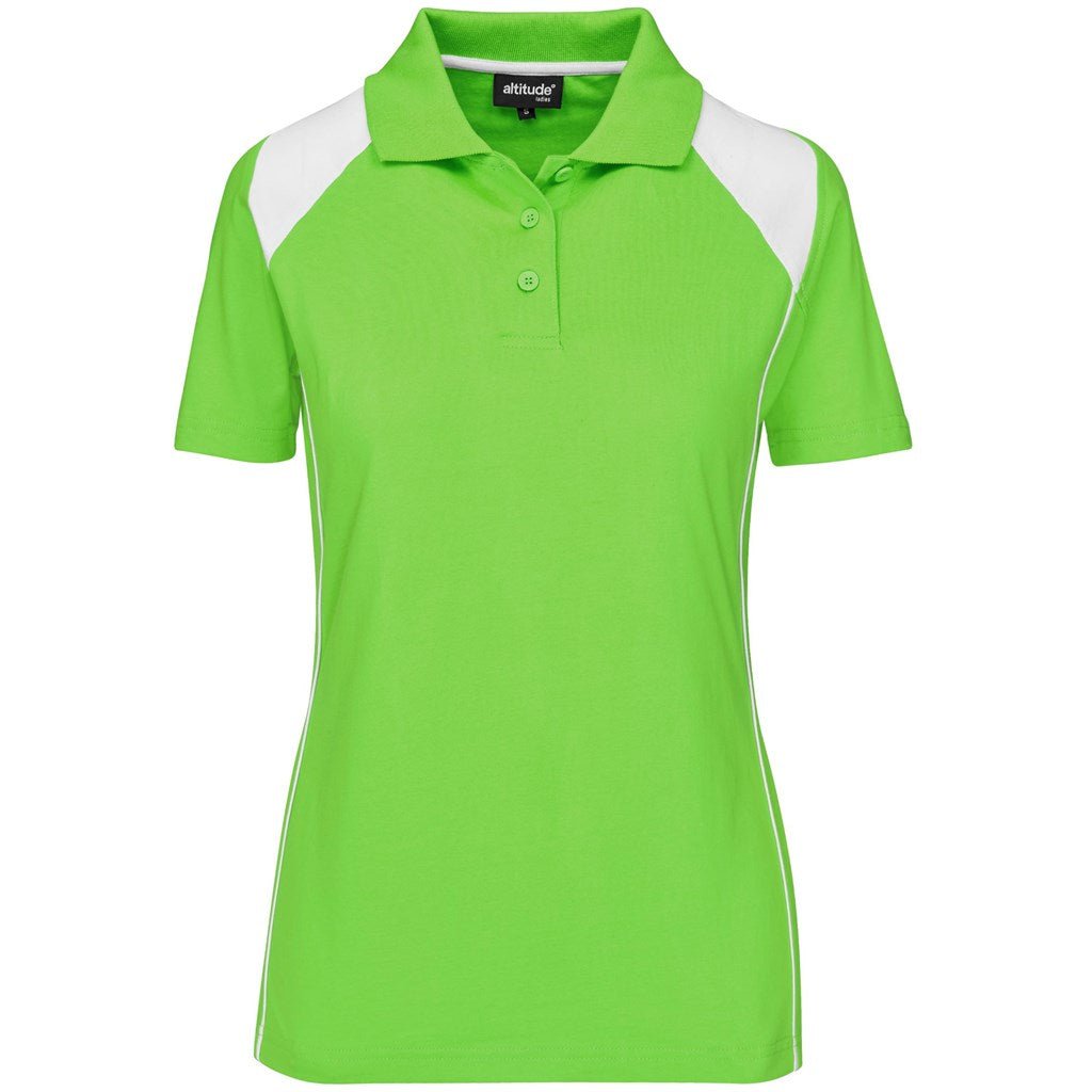 Ladies Infinity Golf Shirt - Lime - Brand your company Logo! Get a quote - Promo Lingo
