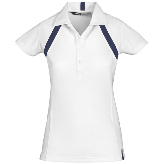 Ladies Jebel Golf Shirt - Navy for Stylish Performance - Brand your company Logo! Get a quote - Promo Lingo