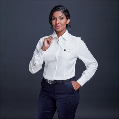 Ladies Long Sleeve Alex Varga Sorrento Shirt for Comfort - Brand your company Logo! Get a quote - Promo Lingo