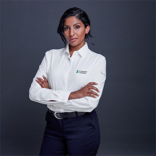 Ladies Long Sleeve Alex Varga Sorrento Shirt for Comfort - Brand your company Logo! Get a quote - Promo Lingo