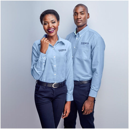 Ladies Long Sleeve Aspen Shirt - Brand your company Logo! Get a quote - Promo Lingo
