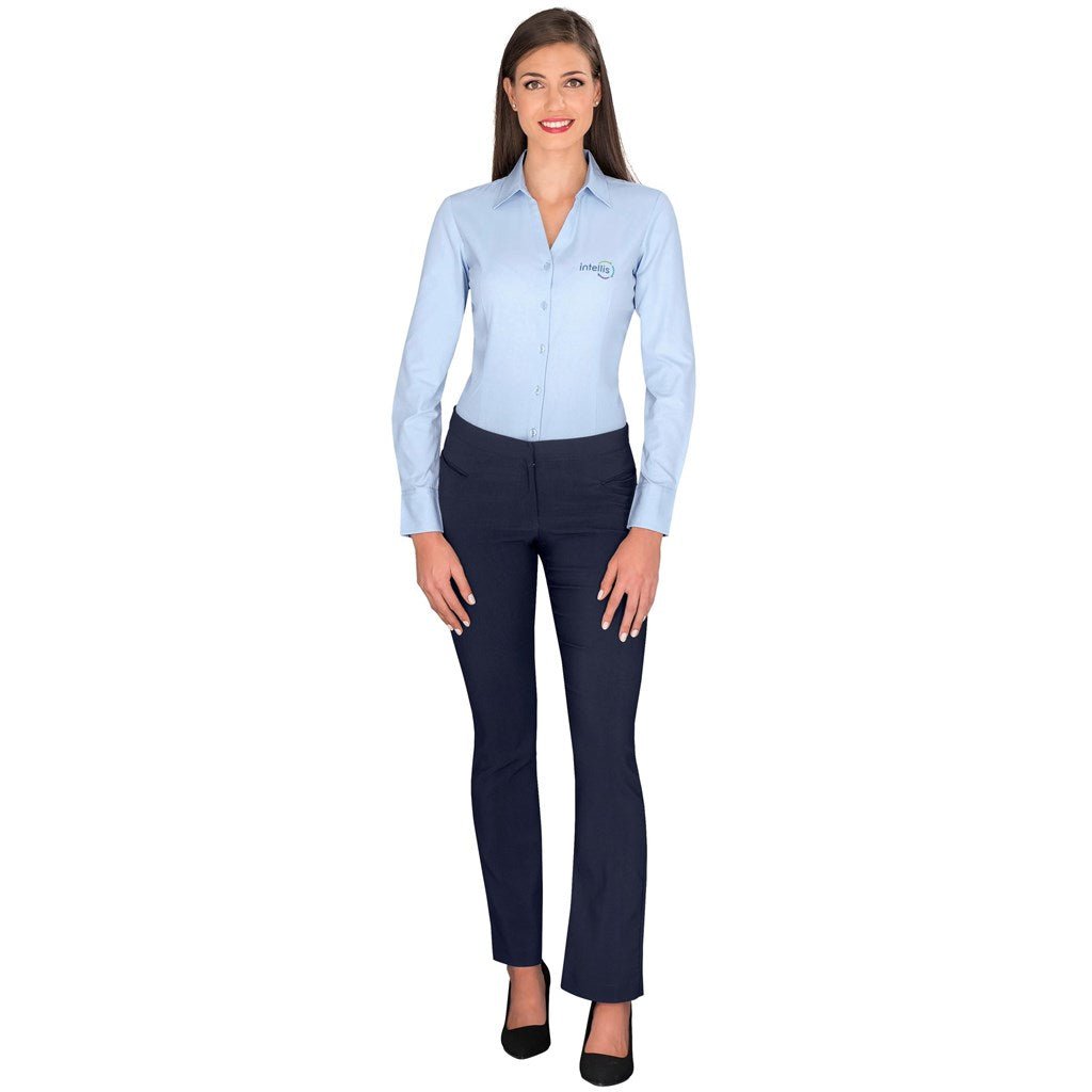 Ladies Long Sleeve Carolina Shirt - Brand your company Logo! Get a quote - Promo Lingo