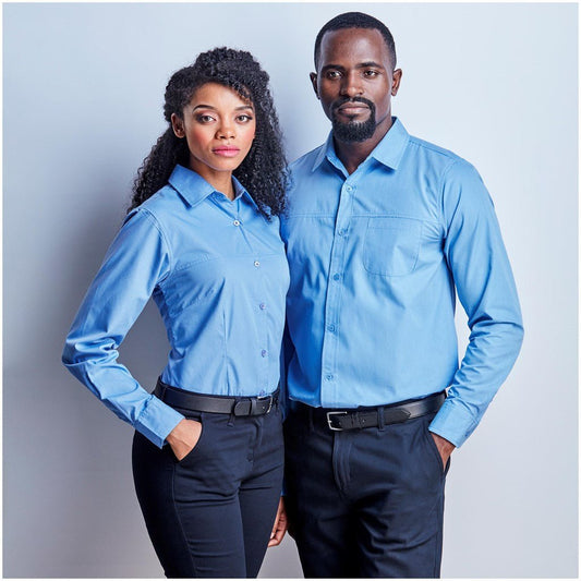 Ladies Long Sleeve Empire Shirt - Brand your company Logo! Get a quote - Promo Lingo