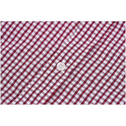 Ladies Long Sleeve Kenton Shirt - Red - Brand your company Logo! Get a quote - Promo Lingo
