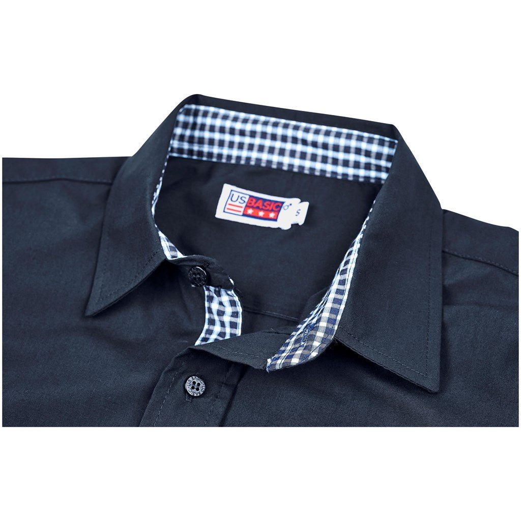 Ladies Long Sleeve Warrington Shirt - Navy - Brand your company Logo! Get a quote - Promo Lingo
